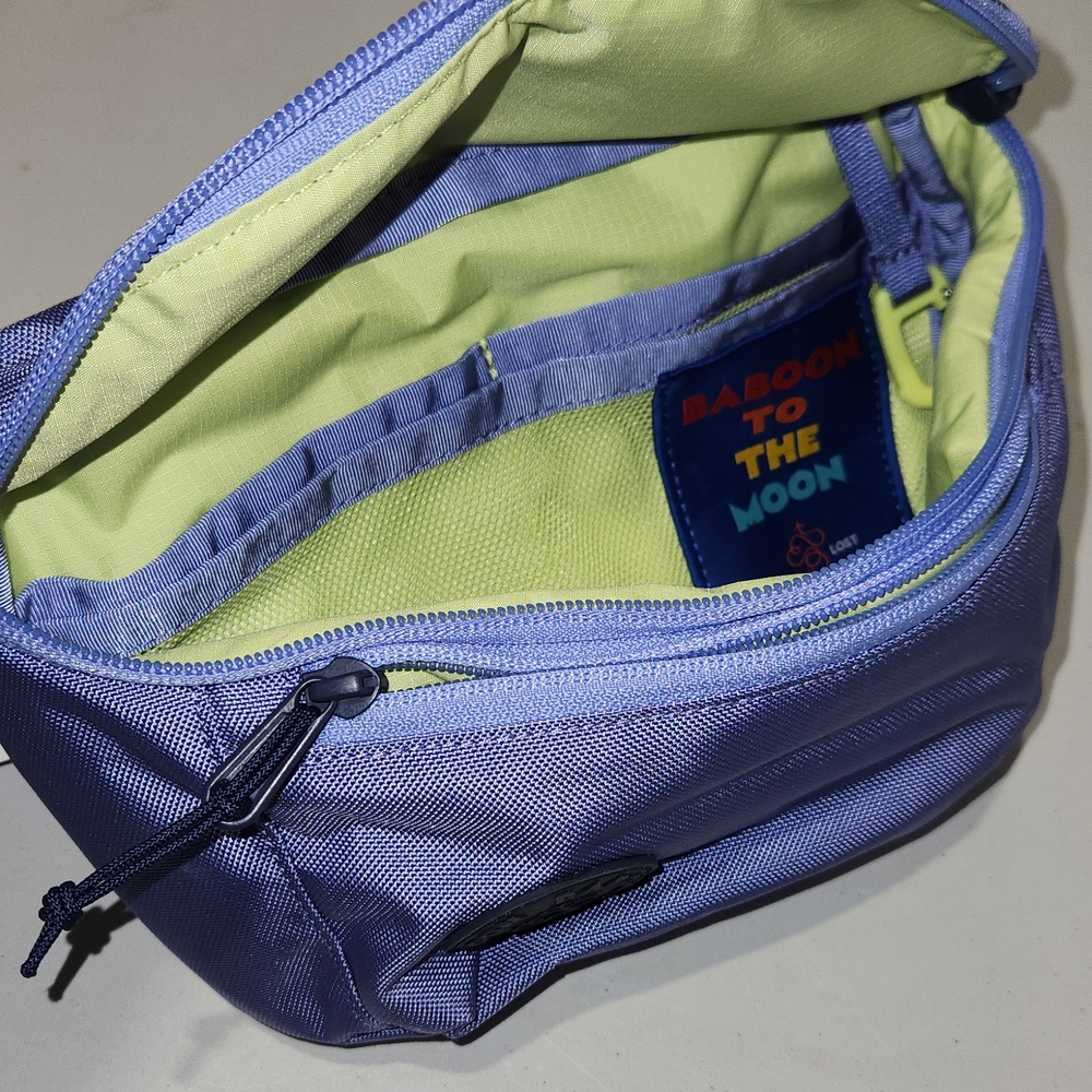 Baboon To The Moon Mystic Violet Purple Fannypack Waistpack NWT - Picture 6 of 9
